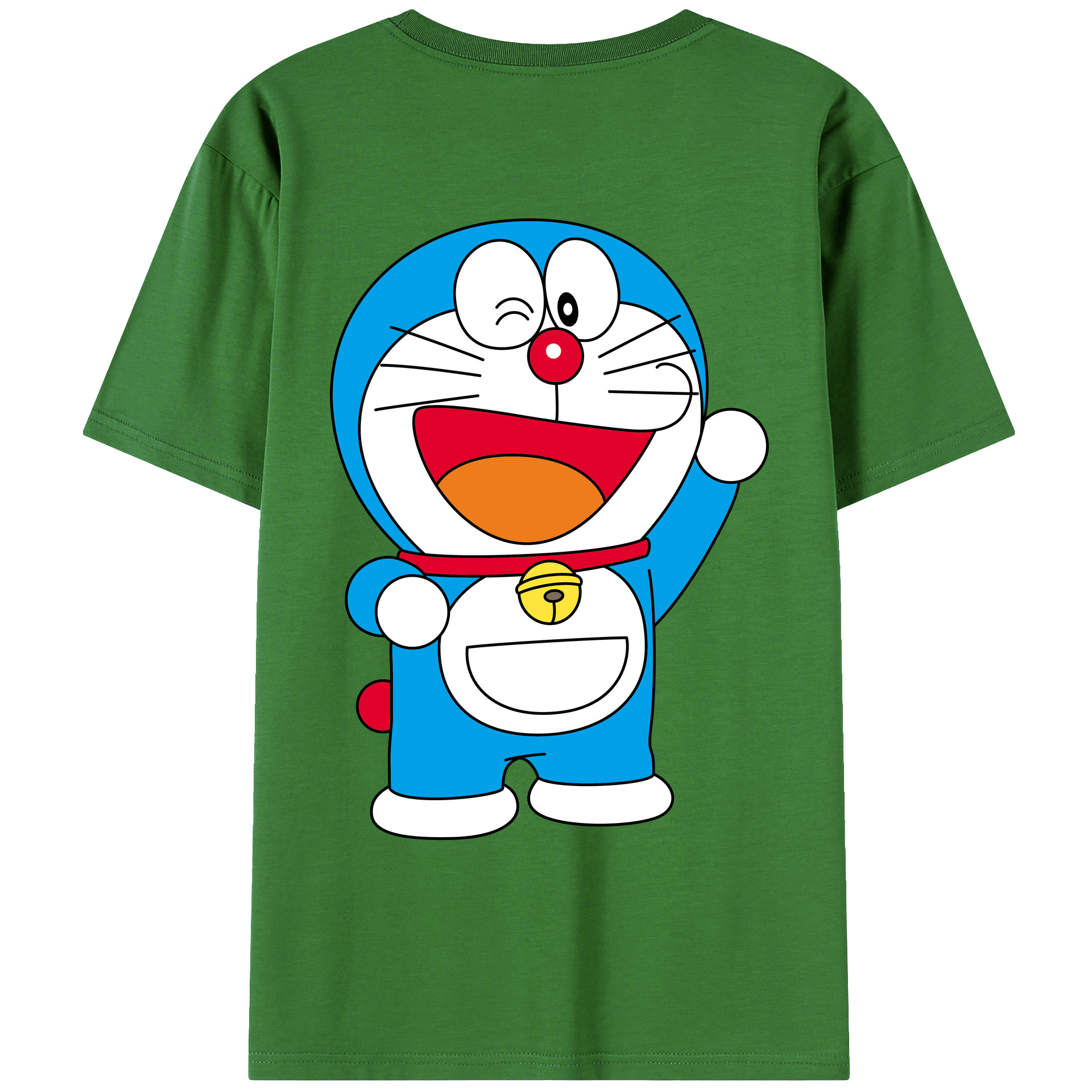 （画像用） ドラえもん Doraemon レディース半袖Tシャツ(バックプリント)